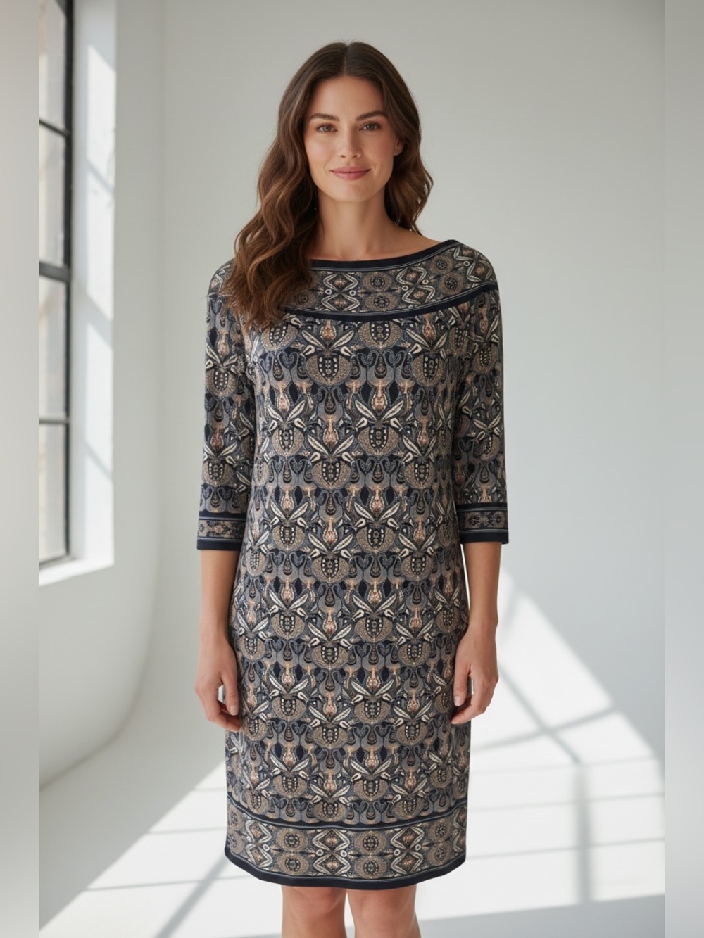 MAX STUDIO ladies pullover dress, excellent condition size large - Picture 1 of 10